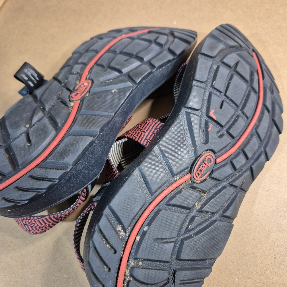 Chaco Sandals with Red and Blue Straps 3062 - Picture 6 of 9